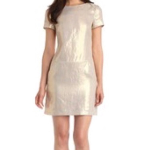 Magaschoni Dresses & Skirts - Gold Magaschoni Dress